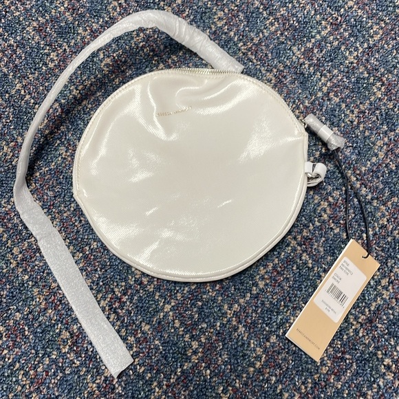 NWT Rebecca Minkoff large tote with attached mini bag inside clear and ivory - Picture 14 of 17